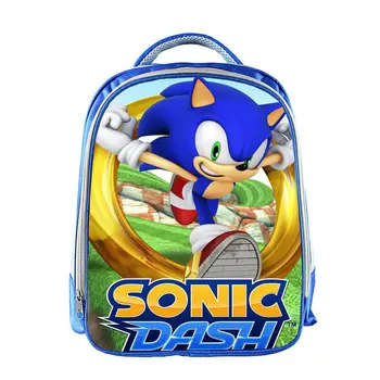 

Hot Super Mario Bros Sonic School Bag for Teenager Boys Girls Kids Personized Schoolbag Supplier Children Hot Game Backpack