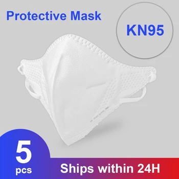 

KN95 Meltblown Cloth Non Disposable Reusable Mask 95% Filter Dust PM2.5 Particulate Pollution Respirator KN95 Earloop Masks