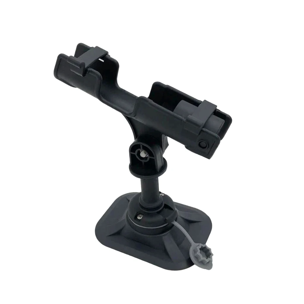 360 Degree Adjustable Kayak Boat Fishing Pole Stand Bracket Fishing Rod Holder Mount Clamp Base Tackle Access for Boat Yacht