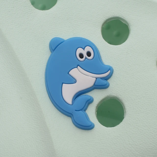 Single Sale 1pcs Animals 22 Types Shoe Charms Accessories Decorations Sad Frog PVC Croc jibz Buckle for Kids Party Xmas Gifts A22-21