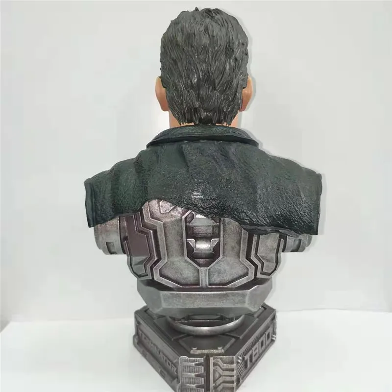 " Статуя T800 Арнольд Шварценеггер бюст мультфильм половина-длина фото или портрет праздничный подарок GK фигурка игрушка коробка 23 см V1125