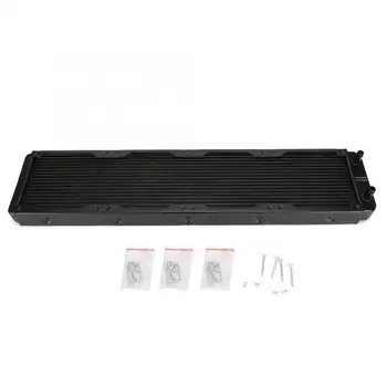 

Water Cooling Radiator 18-Tubes Metal Heat Exchanger Computer Industrial Instrument Accessories New
