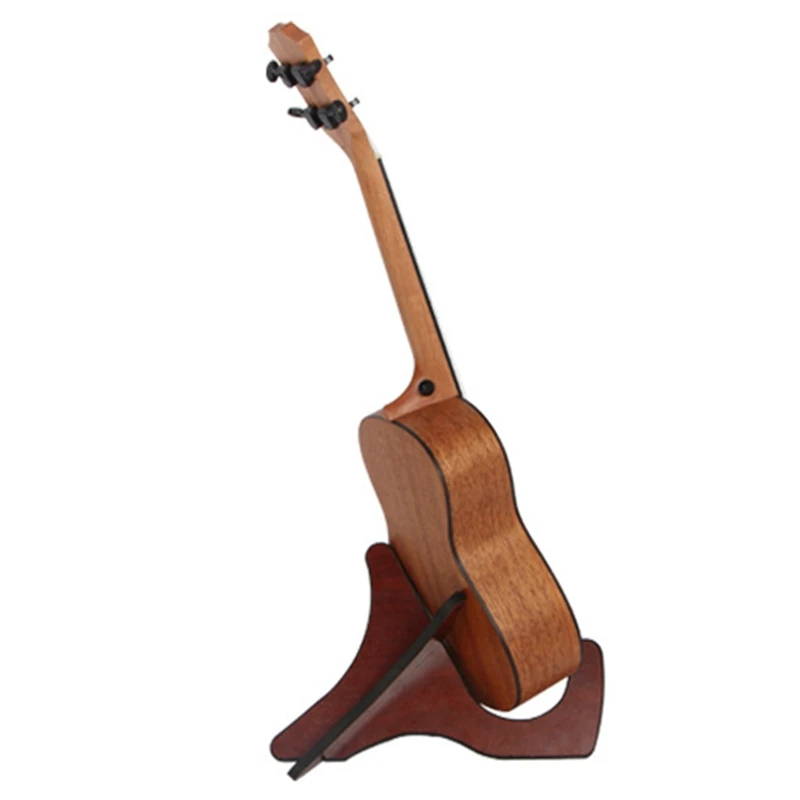 Портативная гитара укулеле полка скрипка деревянный Zither укулеле маленькая Гитара складной вертикальный кронштейн
