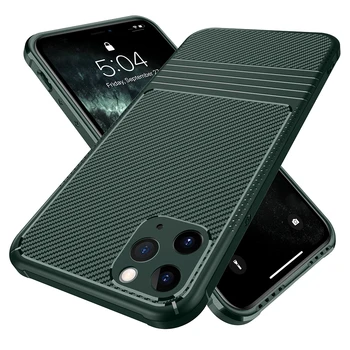

for iPhone 11 Pro Max Case Carbon Fiber Design with TPU Bumper Premium Hybrid Camera Protection Case for iPhone 11 Pro
