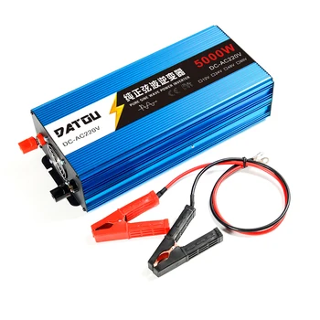 

5000w inverter LED display dc to ac power inverters Pure sine wave battery converter