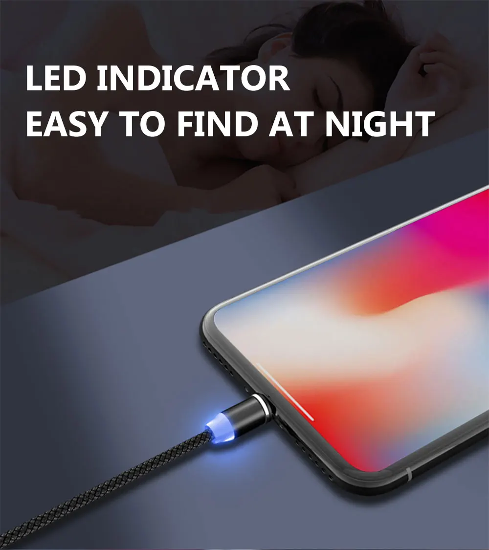 Тегеран Магнитная Зарядка Micro USB кабель зарядное устройство для huawei samsung Быстрая зарядка Магнит USB зарядное устройство type C кабель для iphone