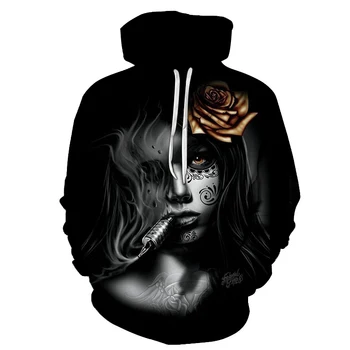 

New Cool Skull Hoodies Men Women Hoody Sweatshirts Full Print 3D Casual Hooded Mens Fashion Polluvers Skeleton Hoodie Coats
