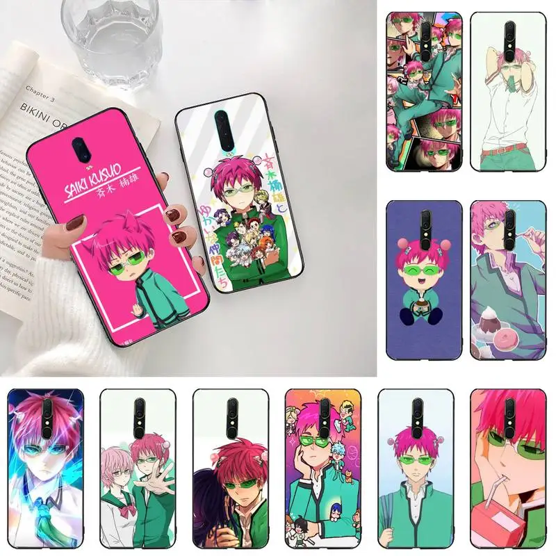 HUAGETOP Saiki Kusuo no Psi Nan мягкий чехол для телефона Capa Oppo A5 A9 2020 A5S Reno2 z Renoace 3pro Realme5Pro |