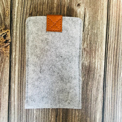 For iPhone 11 Рукав сумка для Apple iphone 11 чехол, ультра-тонкий ручной работы шерсть войлок телефон рукав Накладка для iphone 11 6,1 ''аксессуары - Цвет: For iPhone 11