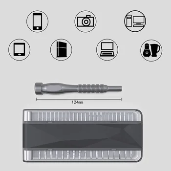 

Driver Screwdriver Bits Electrician Hardware Alloy Steel Repair 45-in-1