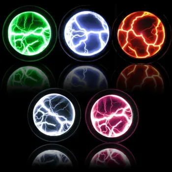 

Creative Party Disco Decor Plasma Disk Lighting Fancy Mini Pocket Plasma Disk Sensor Lighting Plate Home Glass Performance