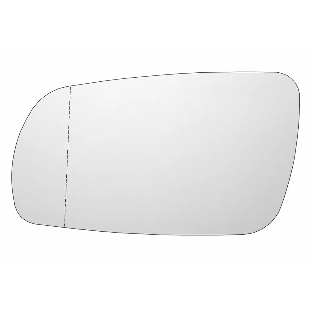 Mirror element left Volkswagen Passat B5 c 1997 to 2001 year асферика neutral without heating mirror for car | Автомобили и