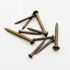 10/100pcs Antique Brass Bronze Pure Copper Small Mini Round Head Nail Diameter=1.2-2.8mm length= 8–50mm for Furniture Hinge Drum ► Photo 3/6