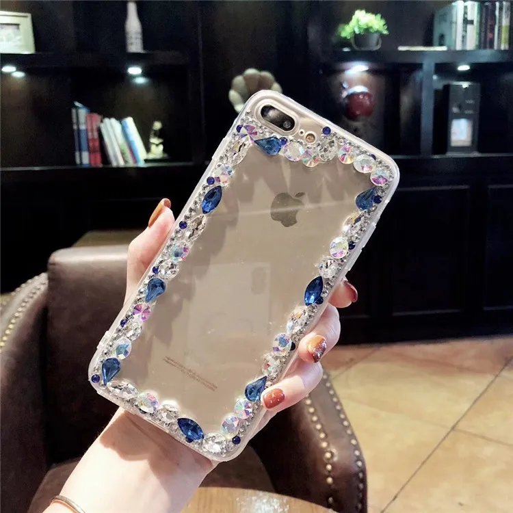 Для huawei P Smart 2019 сверкающий камень крышка Стразы чехол для P30 P20 P10 плюс Mate10 Mate20 Y9 2018