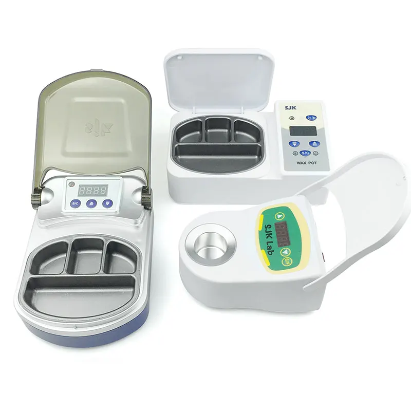

Temperature adjustable 4 /1 Slot Dental Digital Wax Heater LED Melting Dipping Unit Dental lab wax pot unit dental Lab Equipment