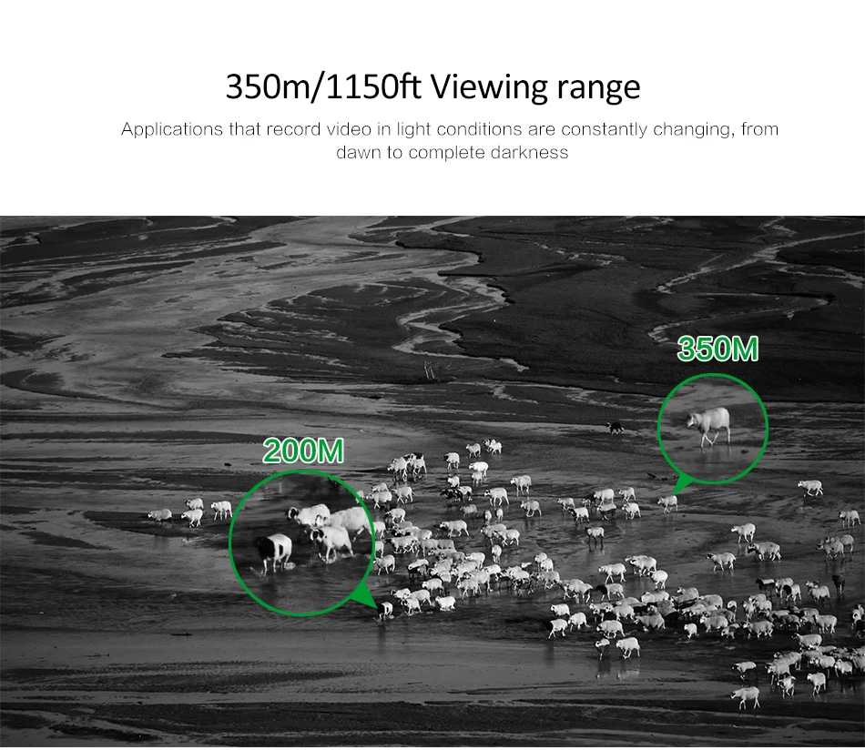 Цифровой оптический инфракрасный ночной охотничий 6x50 Одноместный прибор ночного видения 200 м дальность телескопа изображение Vdeo монокулярный бинокль