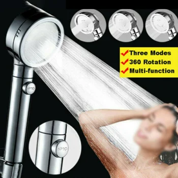 

Rainfall Shower Head   Handheld Pause Attachment Accessory Tools Setting