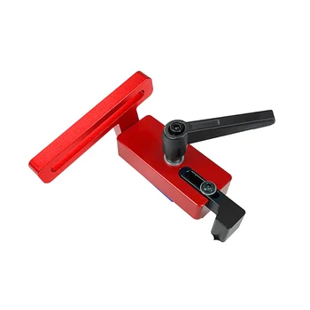 

Durable Woodworking Tool For Sliding Chute T-Track Easy Operate Length Limit Aluminum Alloy Accurate Miter Track Stop