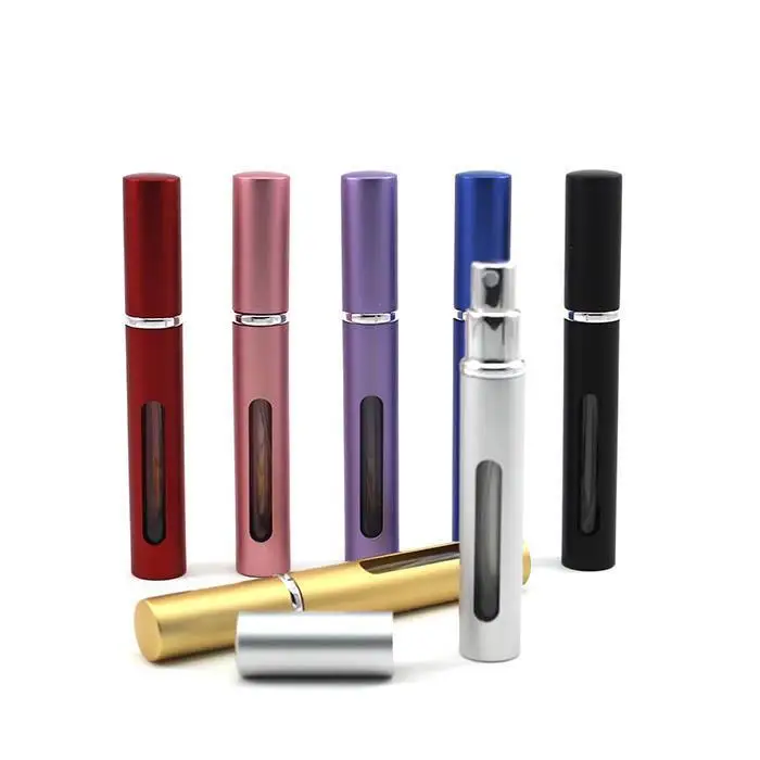 5ml Metal Refillable Travel Portable Empty Perfume Makeup Atomizer Spray Bottle