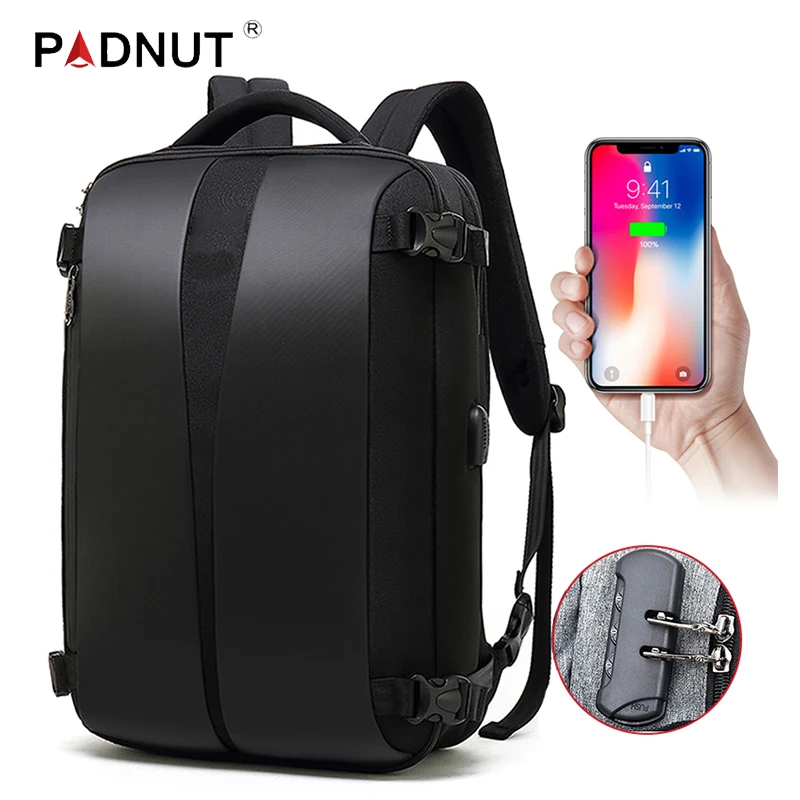 mochila antirrobo con cargador