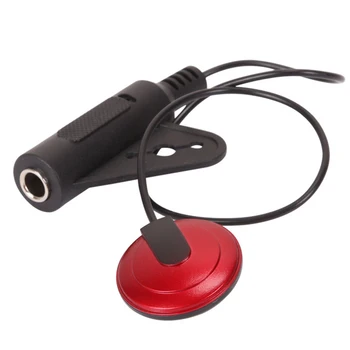 

Microphone Professional Parts Accessories Portable Universal Receiver Guitar Pickup Ukulele Easy Install Violin Piezo