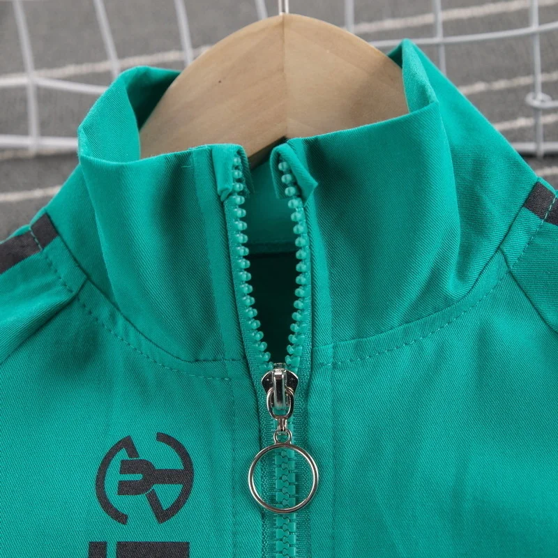 Spring Autumn Baby Boys Girls Casual Clothes Infant Kids Jacket T Shirt Pants Toddler Fashion Costume Children Letter Tracksuits