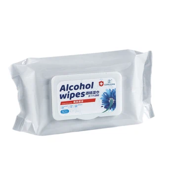 

75% Disinfecting Alcohol Wet Wipes Disposable Cleansing, Disinfection, Disinfection, Protective Wet Wipes, Alcohol 50Pcs