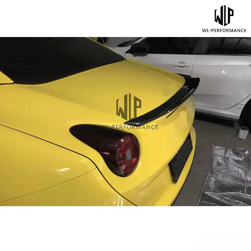 Стильный высококачественный карбоновый автомобильный корпусный набор задний спойлер багажника для Ferrari califoria 15-17