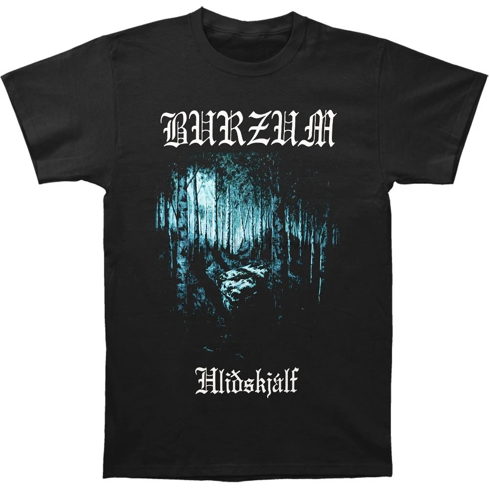 

HIFI Burzum Mens Hlidskjalf T-Shirt Men T-Shirts Summer Style Fashion Swag Men T Shirts Shirts Homme Novelty Top Tee Men