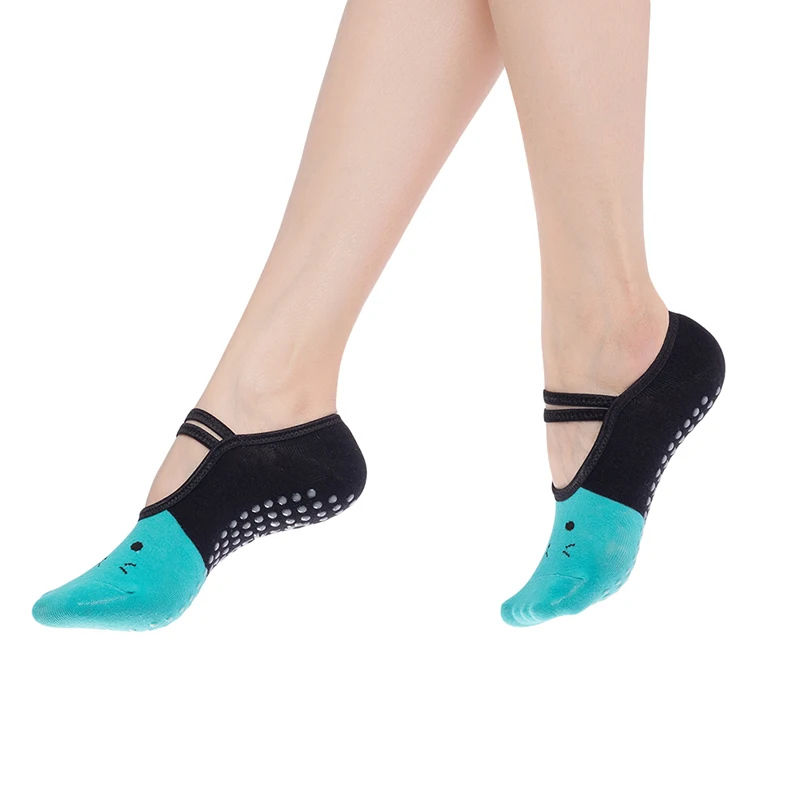 Women High Quality Bandage Yoga Socks Anti-Slip Quick-Dry Damping Pilates Ballet Socks For Men & Women Cartoon Cat Print Socks 17 Hcf4cfb6ffbeb4bf6901786ff03259759E