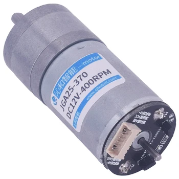 

370 DC Reducer Motor with Hall Encoder Speed Measurement High Power Speed Regulation Motor Hall Encoder Motor