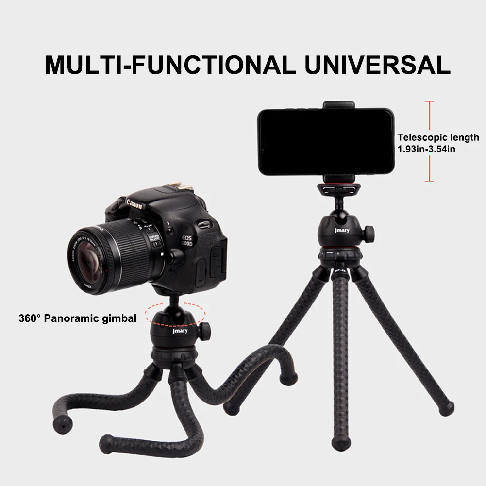 

Octopus Tripod Phone SLR Sports Camera Tripod Micro Single Stand Live Portable Foldable Stand