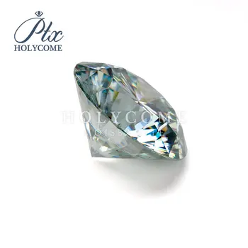 

8MM GREEN ROUND CUT HOT SALES MOISSANITE VVS1 MOISSANITE RING FOR JEWELRY MAKING PRICE PER CARAT 2020NEWEST WUZHOU HOLYCOM