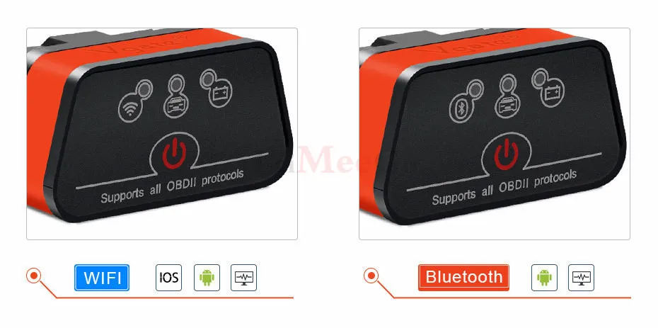 Newest Vgate iCar2 OBD Bluetooth 3.0 ELM327 Scanner Car Scanning Diagnostic Tool For BMW OBD Code Reader Car Accessories  (7)