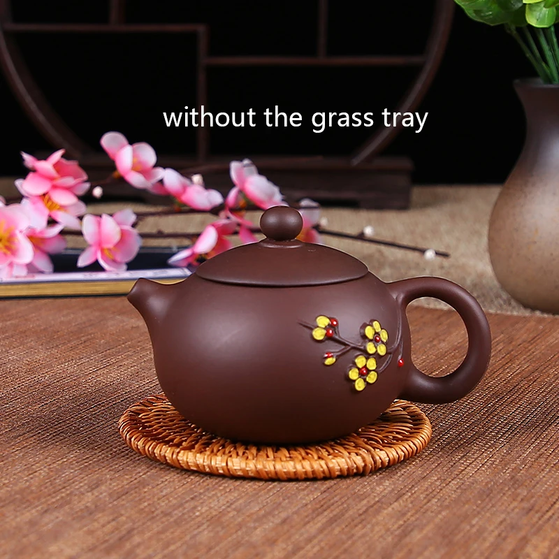 A Style Yixing Teapot 110ml 150ml Zisha Pot Purple Clay Tea Pots Handmade Small Teapots Pu'er Kettle Container Drinkware Decor Crafts - Цвет: A Style