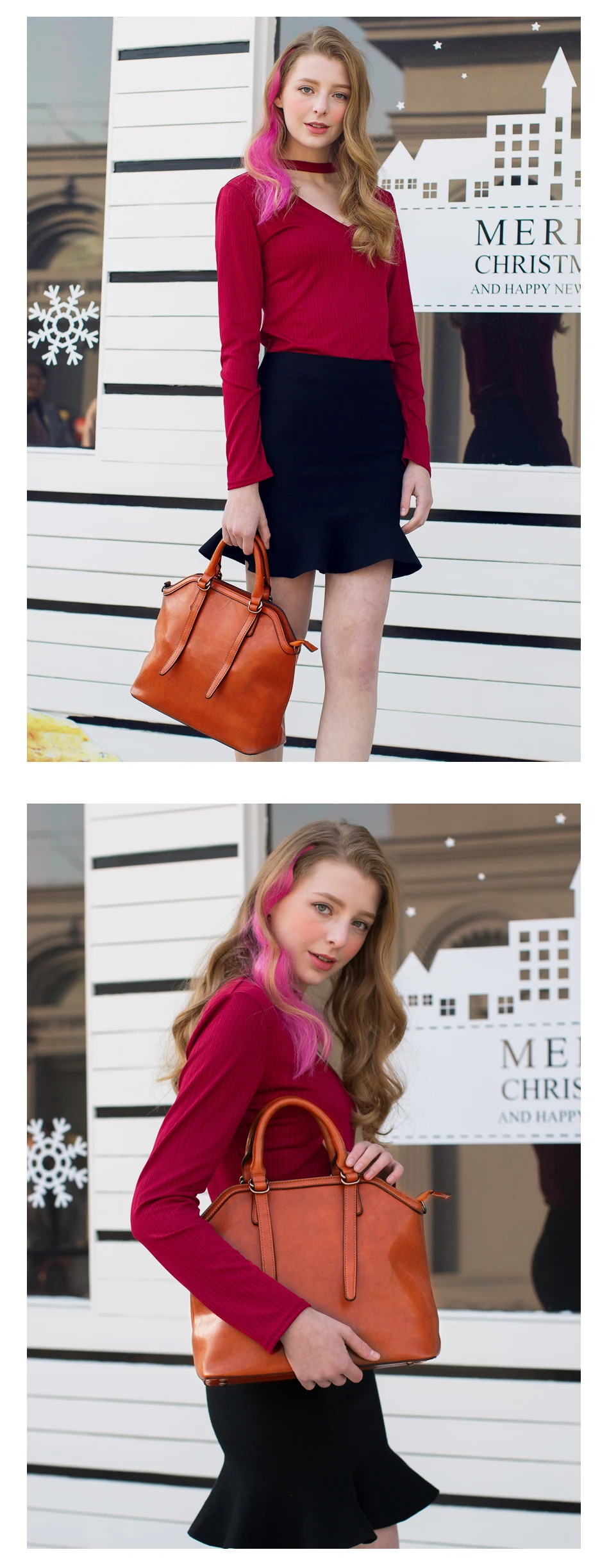 Herald модные вместительные женские сумки с ручками Роскошные брендовые сумки-тоут высокого качества сумка через плечо из искусственной кожи для женщин