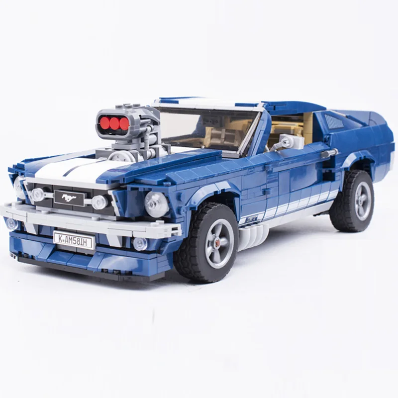 Создатель эксперт Ford Mustang совместимый 21047 10265 набор строительных блоков Кирпичи собранные игрушки подарки