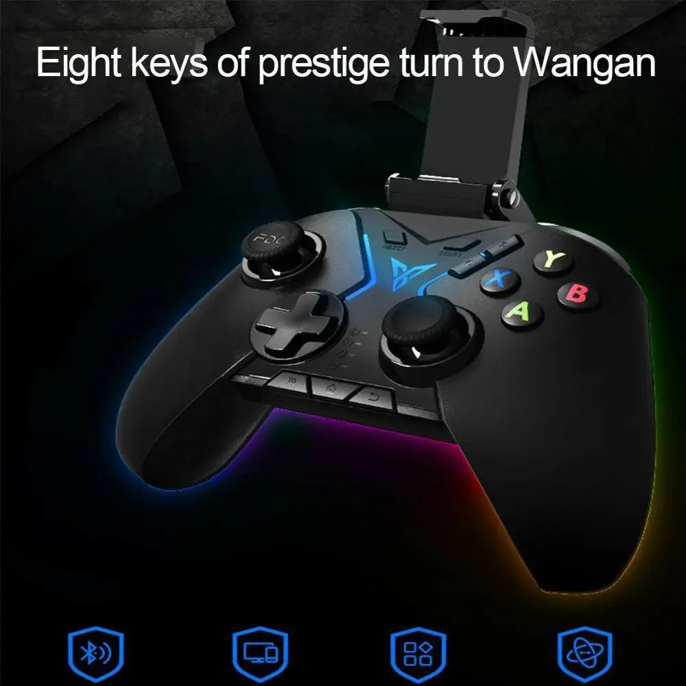  Bluetooth Gaming Controller Wireless Game Controller Mobile Gamepad Long Battery Life Controller Fo