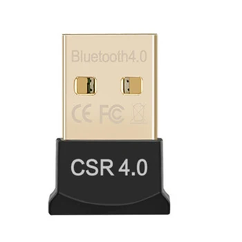 

Bluetooth Adapter USB Dongle CSR4.0 USB Bluetooth Transmitter 4.0 Music Receiver For PC Support win8/10 with CSR8510 Chip