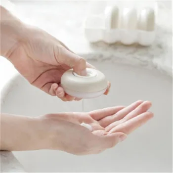 

4Pcs Portable Silicone Refillable Bottle Empty Travel Packing Press For Lotion Shampoo Cosmetic Squeeze Containers