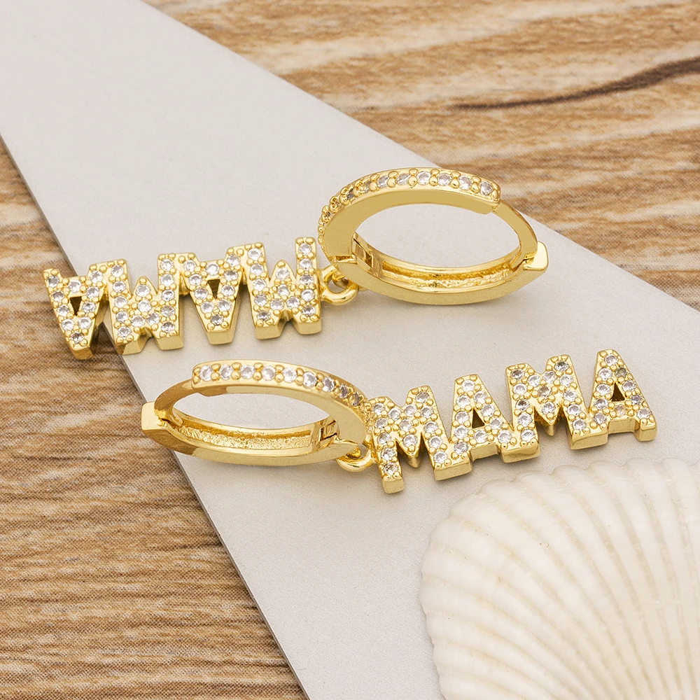 Gold Heart Shaped Earrings