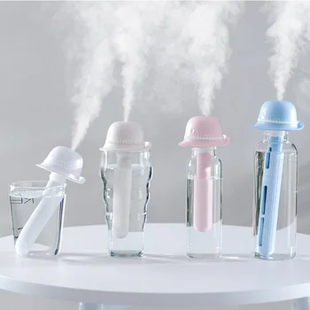 

Dismountable USB Air Humidifier Portable Aromatherapy Essential Oil Diffuser with Colorful atmosphere night light For Bedroom