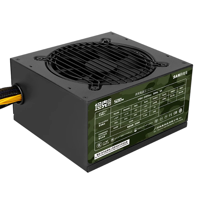 Блок питания для Sama Tank 635/535/430 ATX12V игра немой Питание 500 W/400 W/300 W Питание CTX-500-1 CTX-400-1 ATX330-D