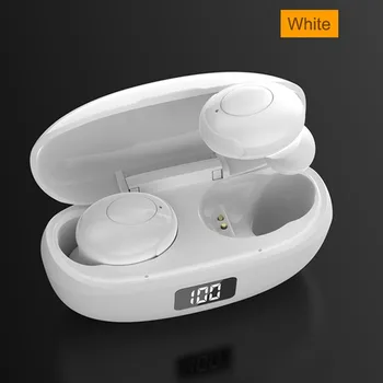 

HKT-6 TWS Wireless Headset Bluetooth Earphones Waterproof Earbuds Sports Earpieces 9D Music Headphones For Iphone Xiaomi Huawei