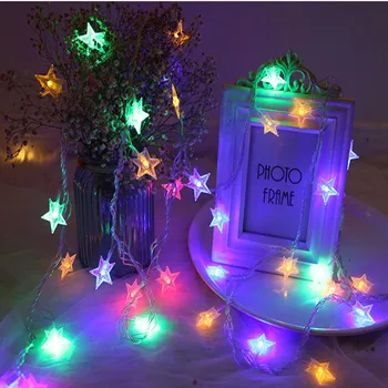 

10m Led star light string fairy holiday garland light outdoor indoor power battery usb Christmas wedding new year decoration