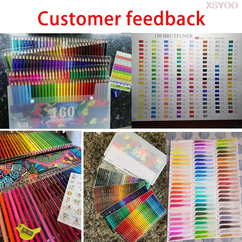 72/120/150/180 Colors WaterColor Pencils Wood Colored Pencil Set Lapis De  Cor Painting Gifts for Adult Kids Art School Supplies