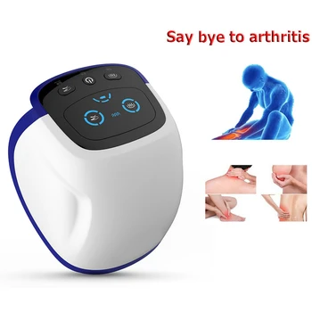 

Knee Care Electric Massage Pain Relief Rehabilitation Equipment Magnetic Vibration Heating Massager Joint Physiotherapy Massage