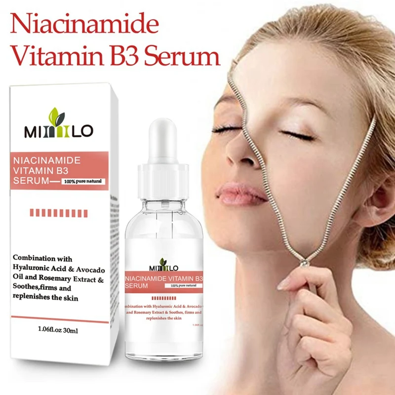 Niacinamide Essence увлажняющий отбеливающий Осветляющий веснушки осветляет цвет кожи сыворотка против морщин уход за кожей лица
