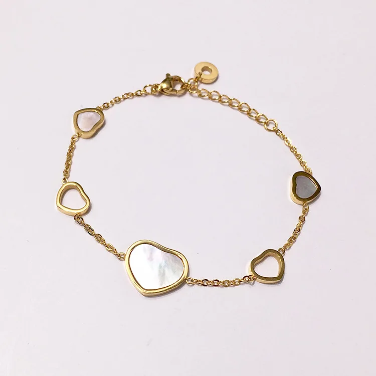 Лидер продаж брендовые Свадебные ювелирные изделия 5 шт. браслет в виде сердца