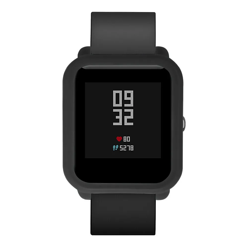 Мягкий защитный силиконовый чехол из ТПУ для Huami Amazfit Bip Youth Watch, умные часы, защита от падения, водонепроницаемые аксессуары